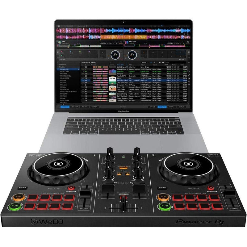 Pioneer Ddj 200 Controlador Dj 2 Canales Negro