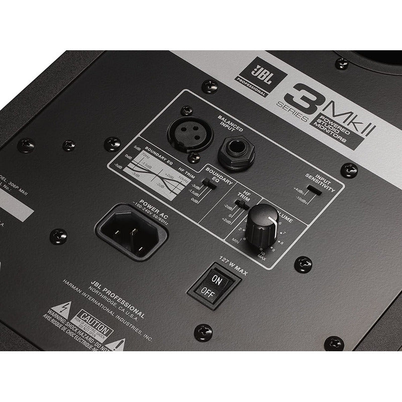 Jbl 306p Mk2 Monitor De Estudio Activo Negro