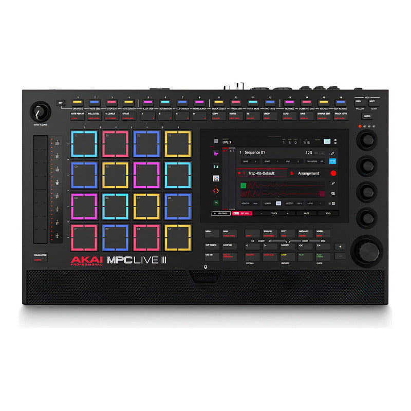 Akai Professional Mpc Live 3 Secuenciador Drum Maschine Negro 12v
