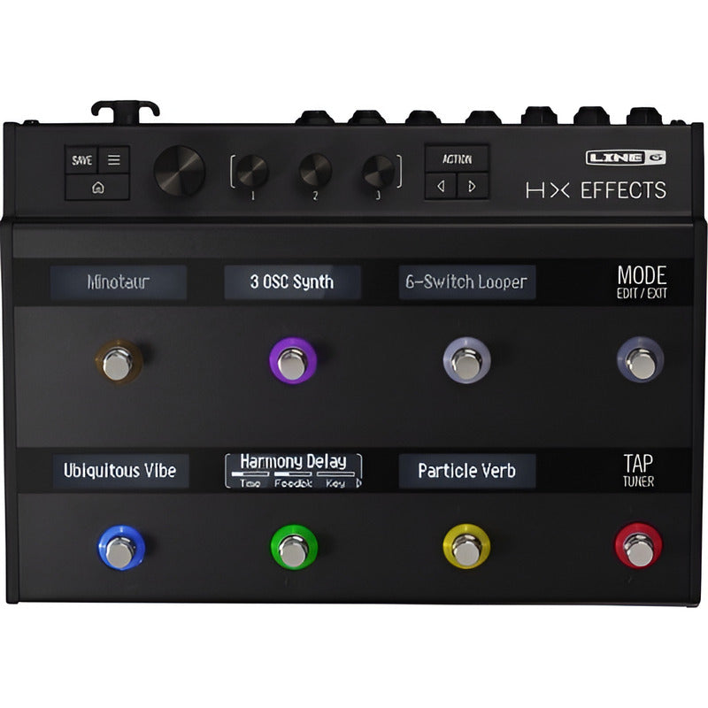 Line 6 Hx Pedal De Efectos Para Guitarra Negro