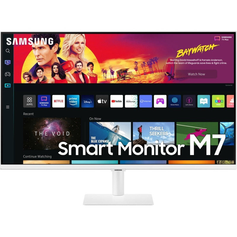 Samsung M7 4k Uhd Monitor Smart Streaming Tv Va White 32'' Blanco