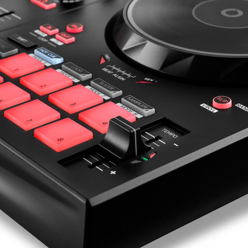 Hercules Dj Djcontrol Inpulse 300 Mk2 Controlador Dj Negro