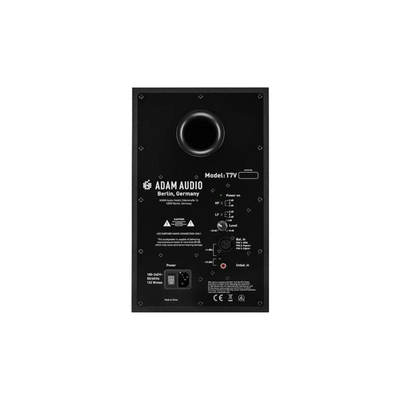 Adam Audio T7v Monitor De Estudio Negro