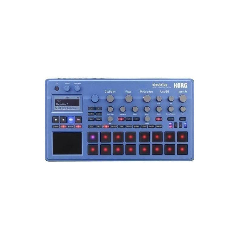 Korg Electribe Metallic Blue Secuenciador Sampler Azul