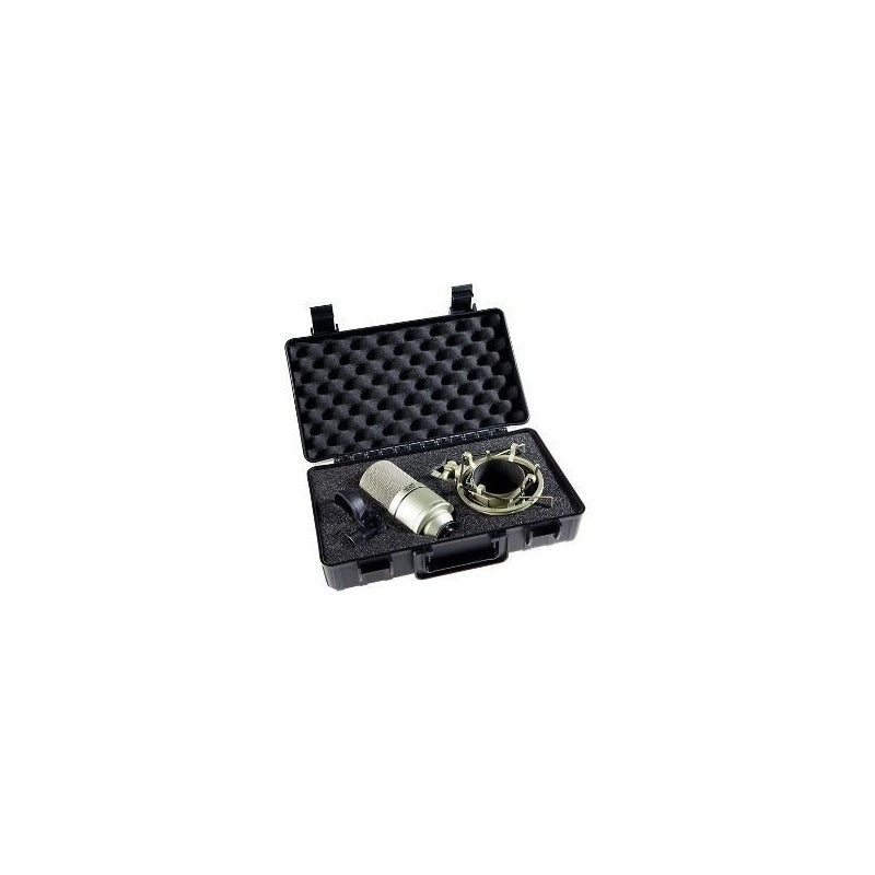 Mxl 990 Micrófono Condensador Con Shockmount Champagne
