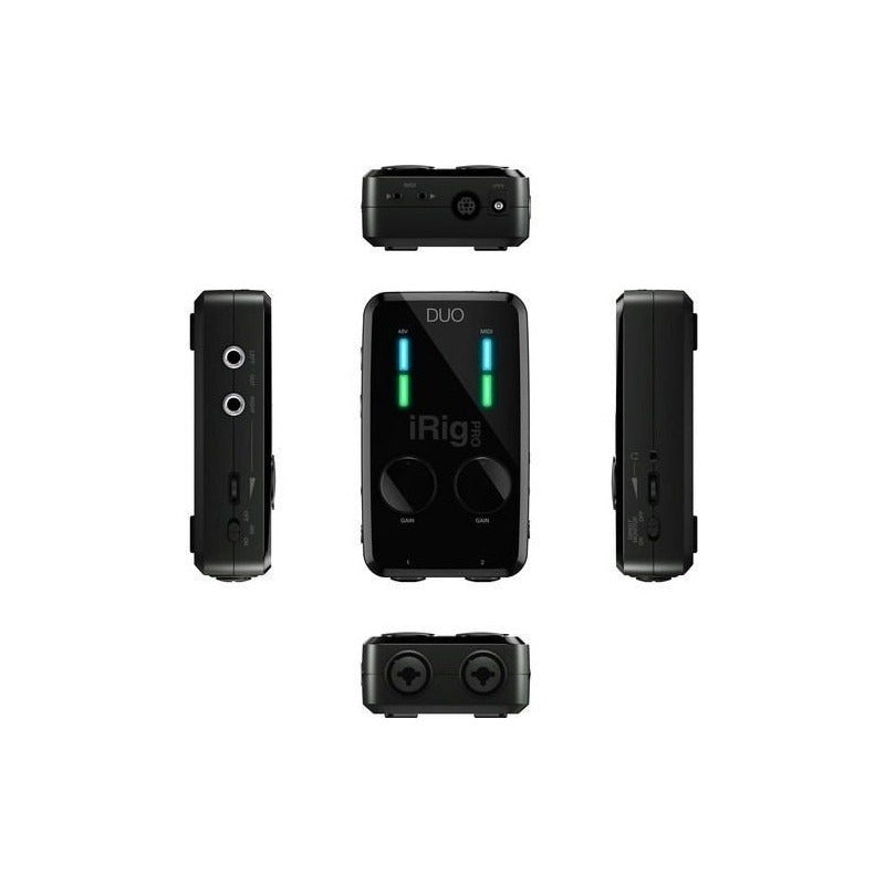 Ik Multimedia Irig Pro Duo Interfaz De Audio Negro
