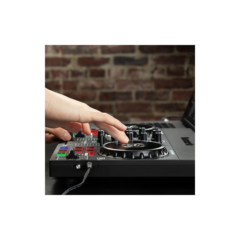 Numark Party Mix Live Controlador Dj Parlantes Show De Luces Negro