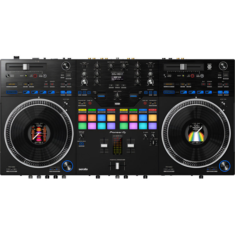 Pioneer Dj Ddj Rev7 Controlador Dj 2 Decks Para Serato Negro