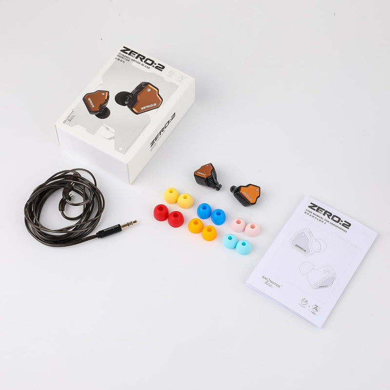 Linsoul 7hz X Crinacle Zero:2 Audifonos In Ear Naranja