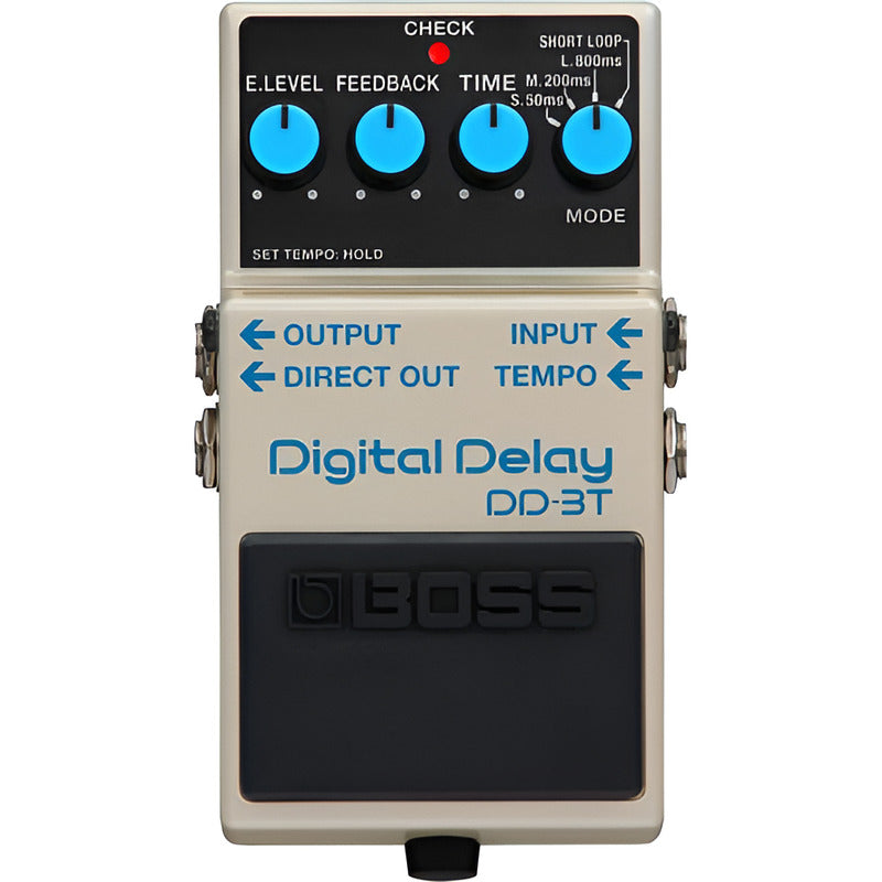 Boss Dd-3t Pedal De Efectos Digital Delay Blanco