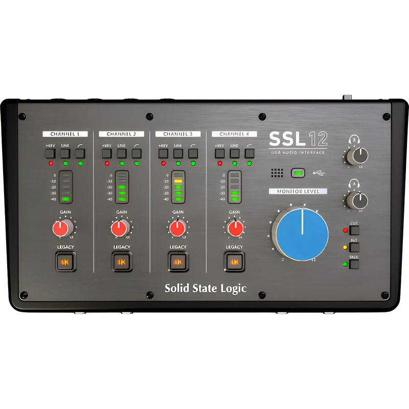 Solid State Logic Ssl 12 Interfaz Audio Negro