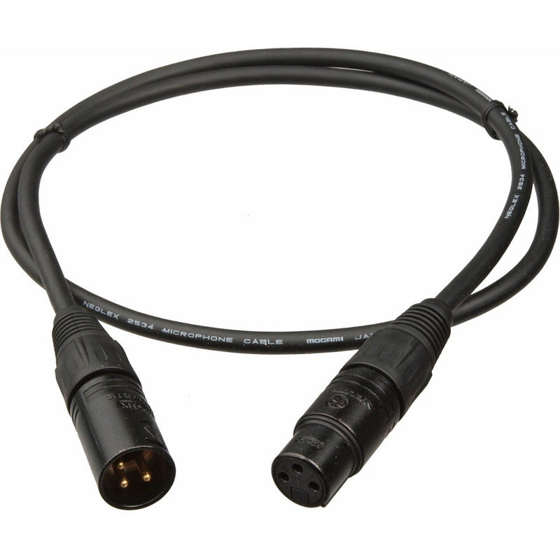 Mogami Gold Studio Xlr H A Xlr M Cable De Micrófono  3ft