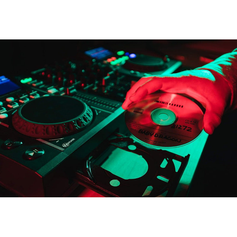 Gemini Sound Mdj-600 Controlador Dj Pro Multimedia Usb Cd Negro