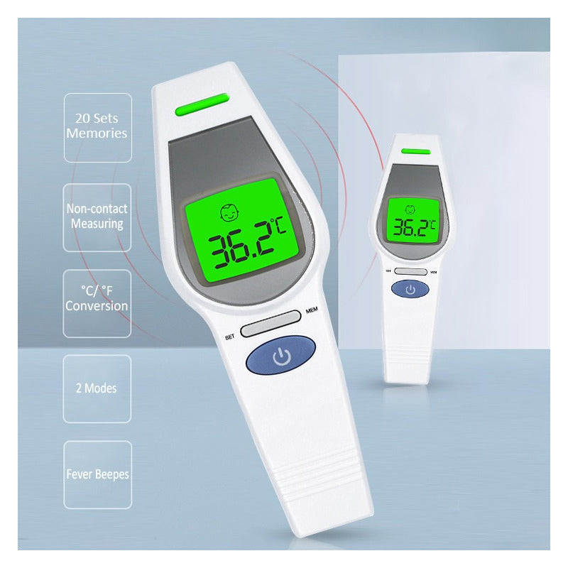Termómetro Digital Infrarrojo Para Bebes Alphamed Ufr 106 Blanco