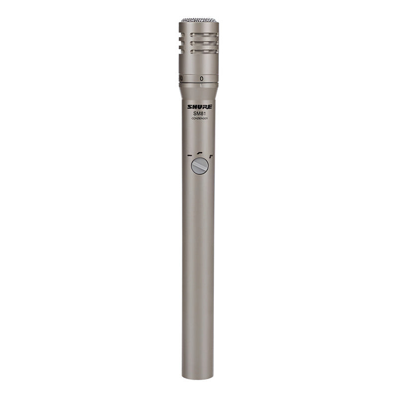 Shure Sm81-lc Micrófono De Condensador Cardioide - Plateado
