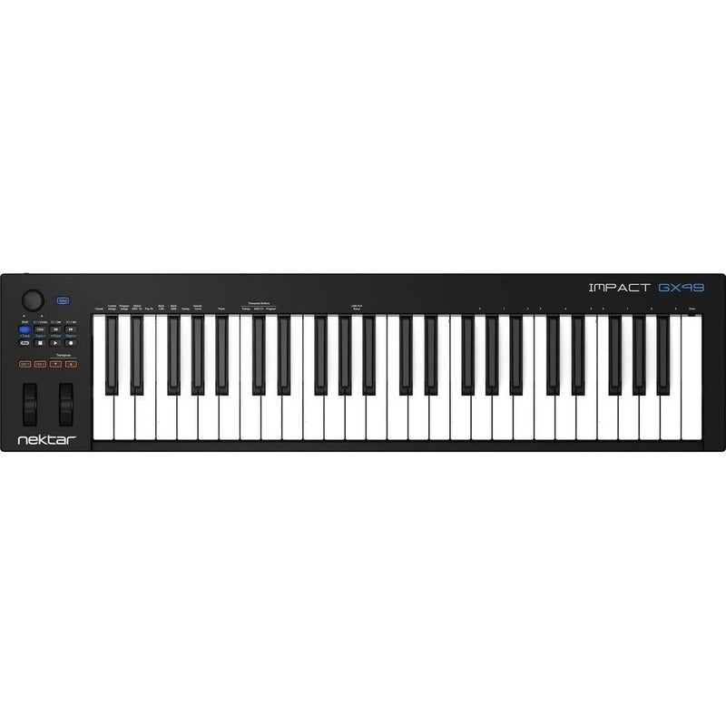 Nektar Impact Gx49 Controlador Teclado Midi  Negro