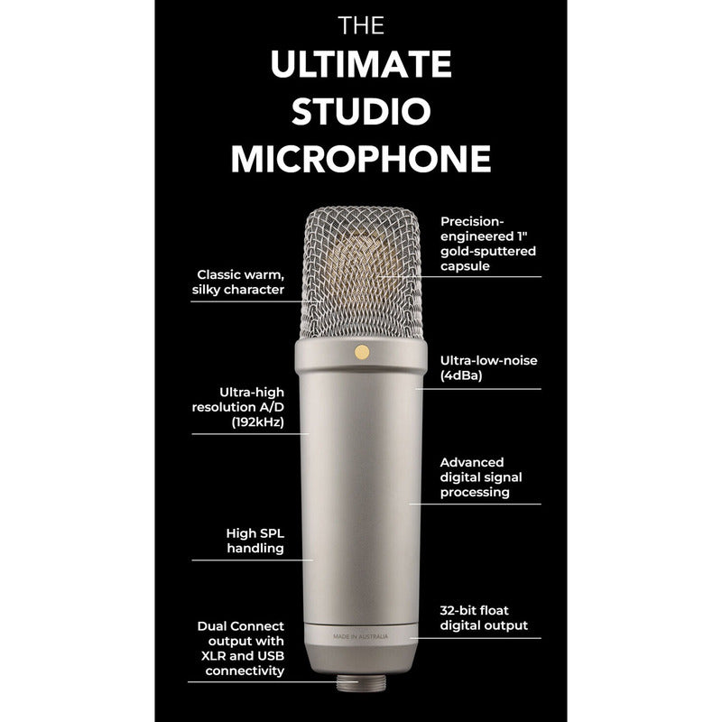 Rode Nt1-kit Micrófono De Condensador Pack 5th Generation