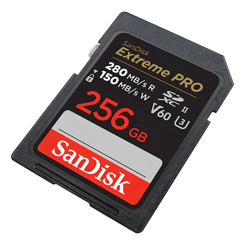 Sandisk 256gb Extreme Pro Uhs-ii Sdxc Tarjeta De Memoria