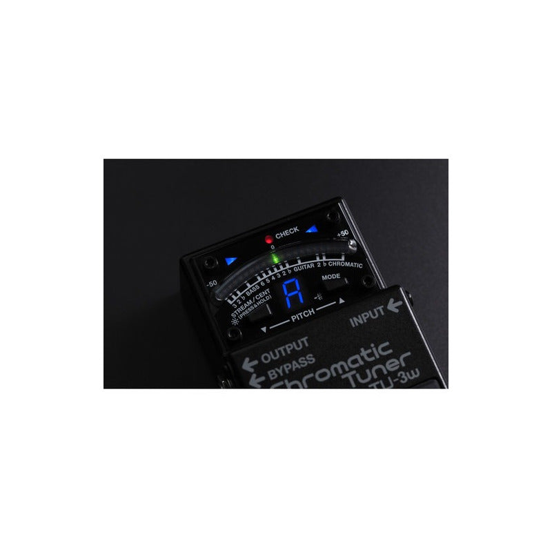 Boss Tu-3w Waza Craft Chromatic Tuner Pedal Negro