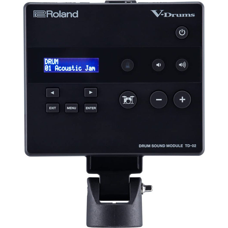 Roland Td-02kv Bateria Electrónica Con Soporte Negro