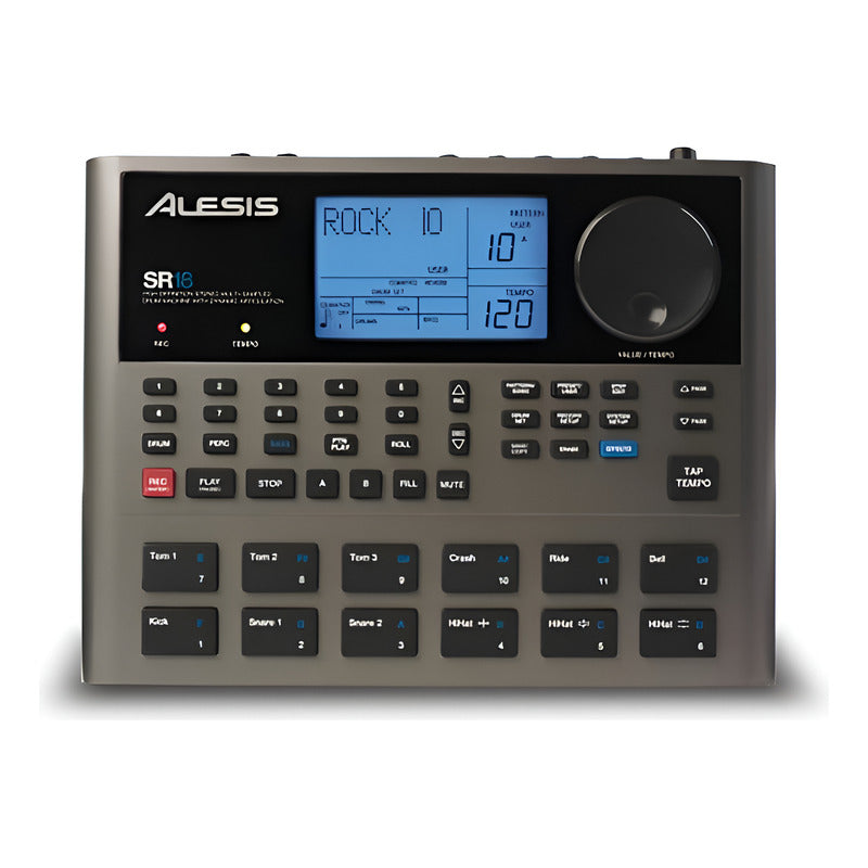 Alesis Sr18 Drum Machine Electrónica Portable Gris