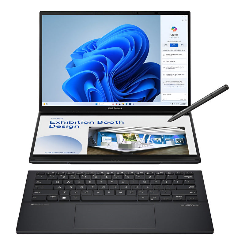 Asus Zenbook Duo Ux8406ca Touch Laptop U7 255h 32ram 1tb Ssd Inkwell Gray
