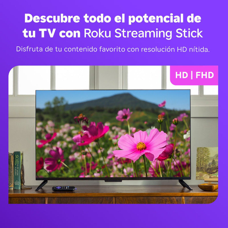 Roku Streaming Stick Hd Con Control De Voz Negro De Voz
