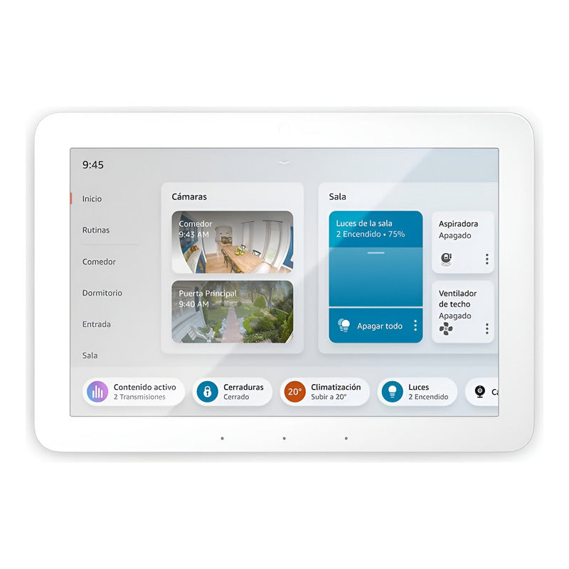 Amazon Echo Hub Control Inteligente Para El Hogar Blanco