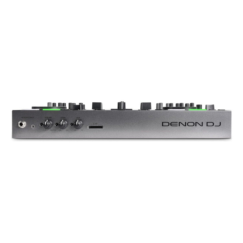 Denon Dj Prime Go + Plus Controlador Dj Recargable 2 Canales Gris