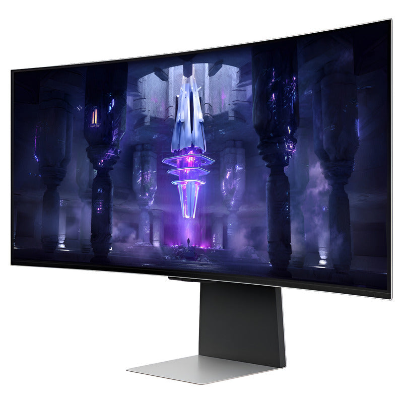 Samsung Odyssey Oled G8 34  1440p Hdr 175 Hz Curved Ultrawid Silver