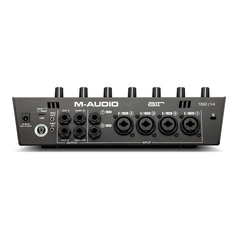 M-audio Air 192x14 Interfaz Audio Usb C  Negro 110/220v