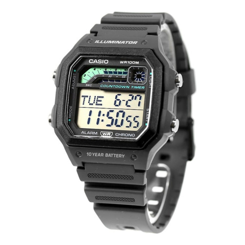 Casio Illuminator Ws-1600 Reloj Digital Deportivo