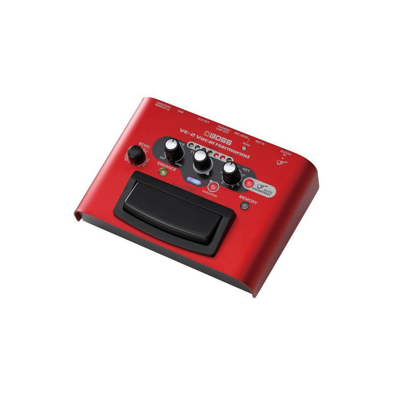 Boss Ve-2 Vocal Harmonist Pedal Multi Efectos Guitarra Rojo