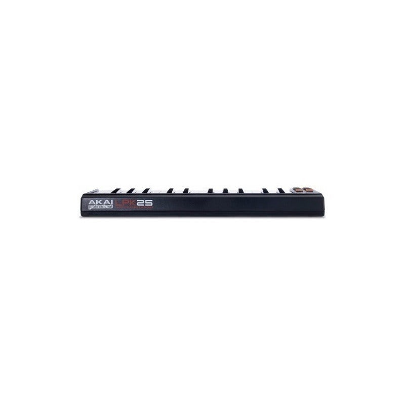 Akai Lpk25 Controlador Midi Pequeño De 25 Teclas  Negro