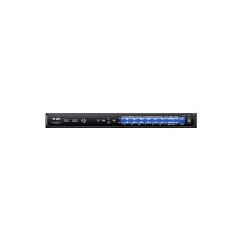 Motu 112d Interfaz Audio Thunderbolt Dsp Avb 112x112 Negro 110v