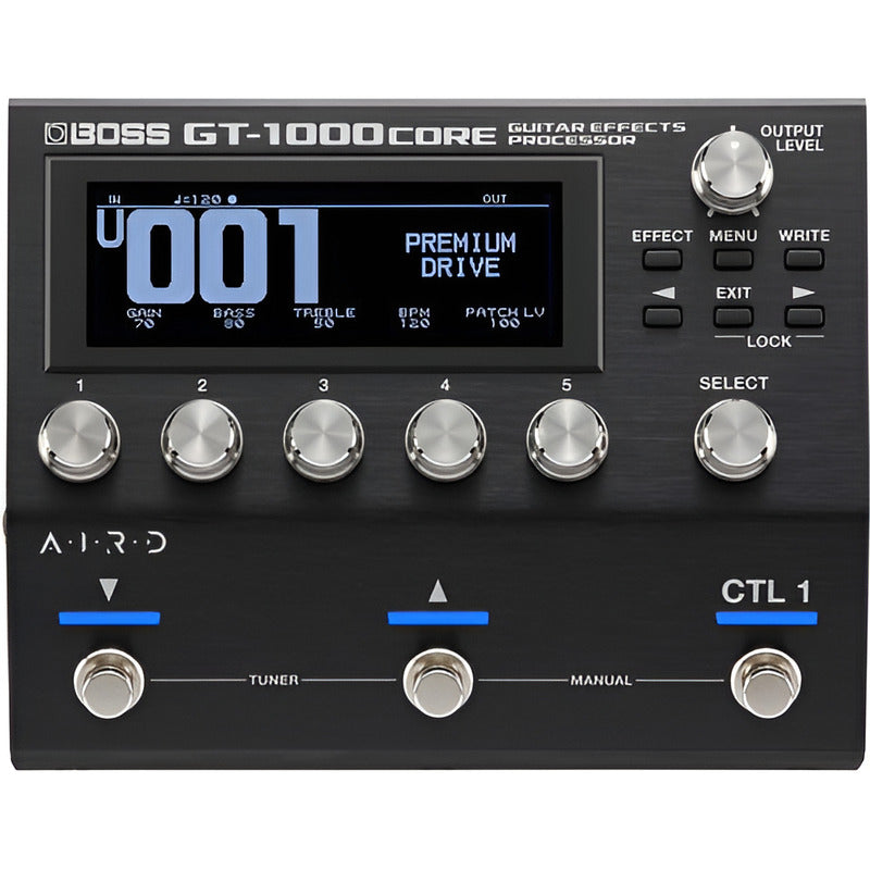 Boss Gt-1000core Pedal Multiefectos Procesador Negro