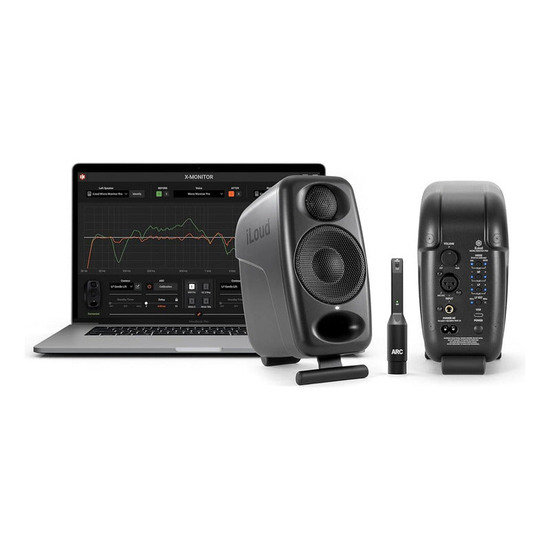 Ik Multimedia Iloud Micro Pro Monitores Estudio Par Negro