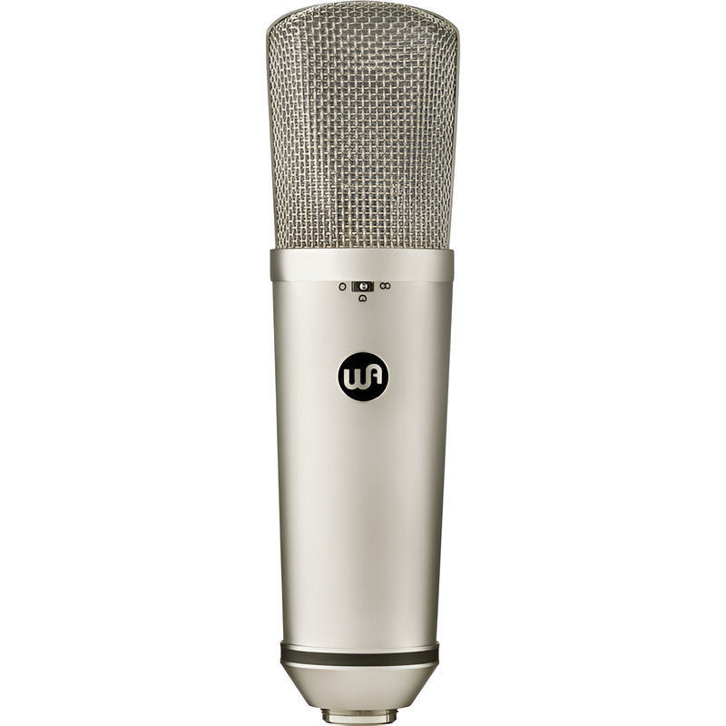 Warm Audio Wa-87 Micrófono Estudio Condensador Plateado