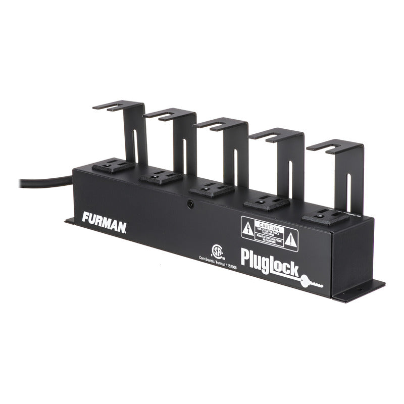 Furman Plug Lock Multitoma Negro