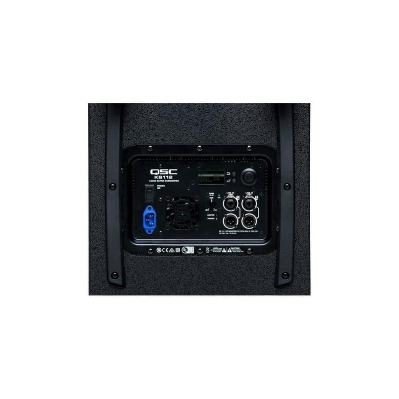 Qsc Ks112 Subwoofer Portatil Preamp  - Negro