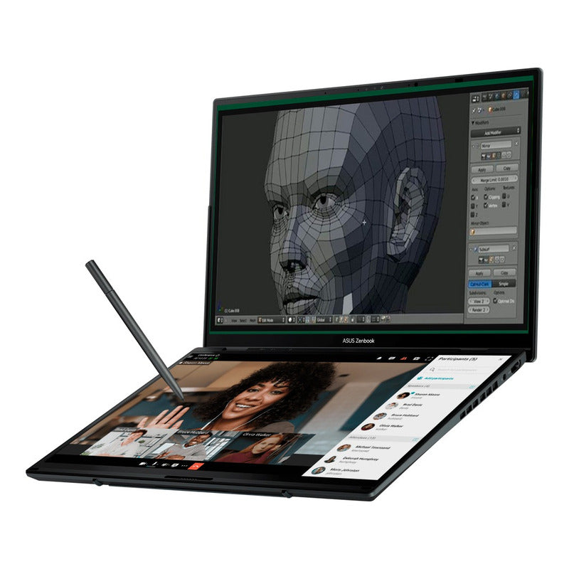 Asus Zenbook Duo Ux8406ca Touch Laptop U9 285h 32ram 1tb Ssd Inkwell Gray