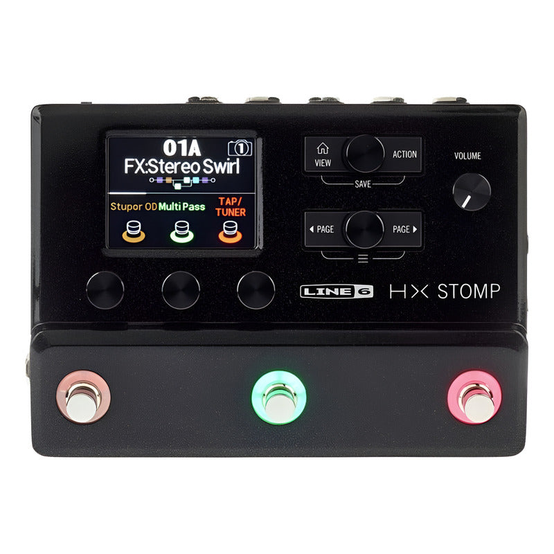 Line 6 Hx Stomp Pedal De Efectos Negro