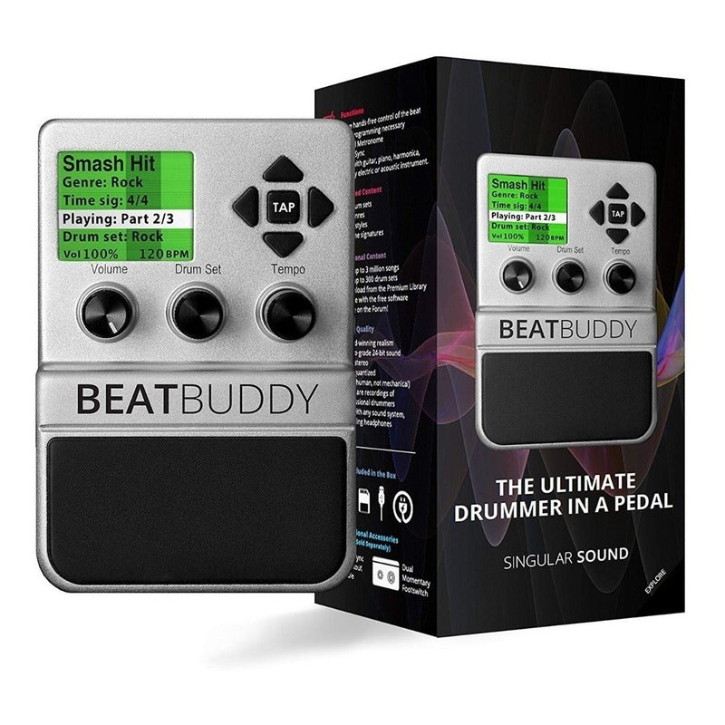 Singular Sound Beatbuddy Drum Machine Y Pedal Importado