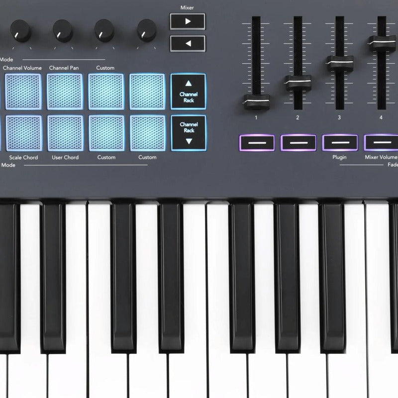Novation Flkey 49 Teclado Midi Controlador Usb Negro