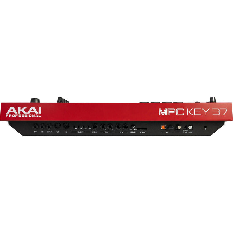 Akai Professional Mpc Key 37 Workstation Seq Key Standalone 110/220v Rojo