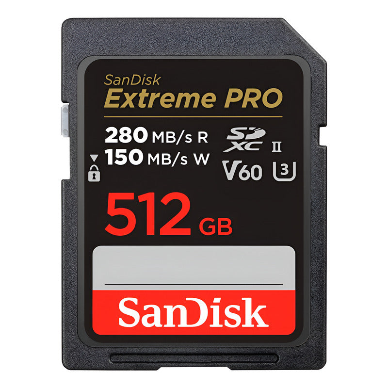 Sandisk 512gb Extreme Pro Uhs-ii Sdxc Tarjeta De Memoria