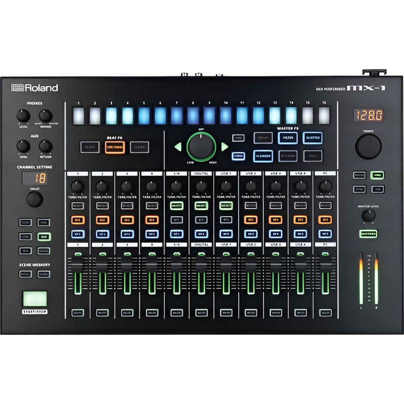 Roland Aira Mx-1 Controlador Mix Performer Negro