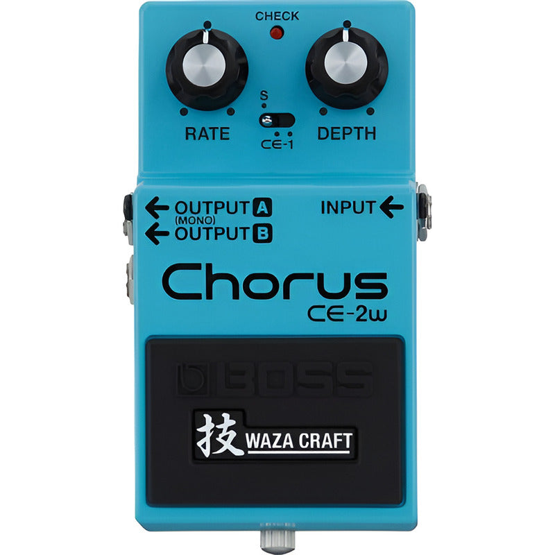 Boss Ce-2w Pedal De Efectos Waza Craft Chorus Turquesa