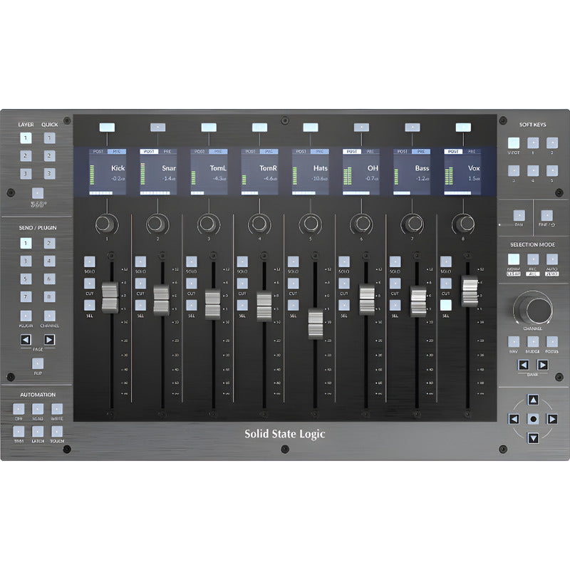 Solid State Logic Uf8 Advanced Controlador Daw Gris Oscuro