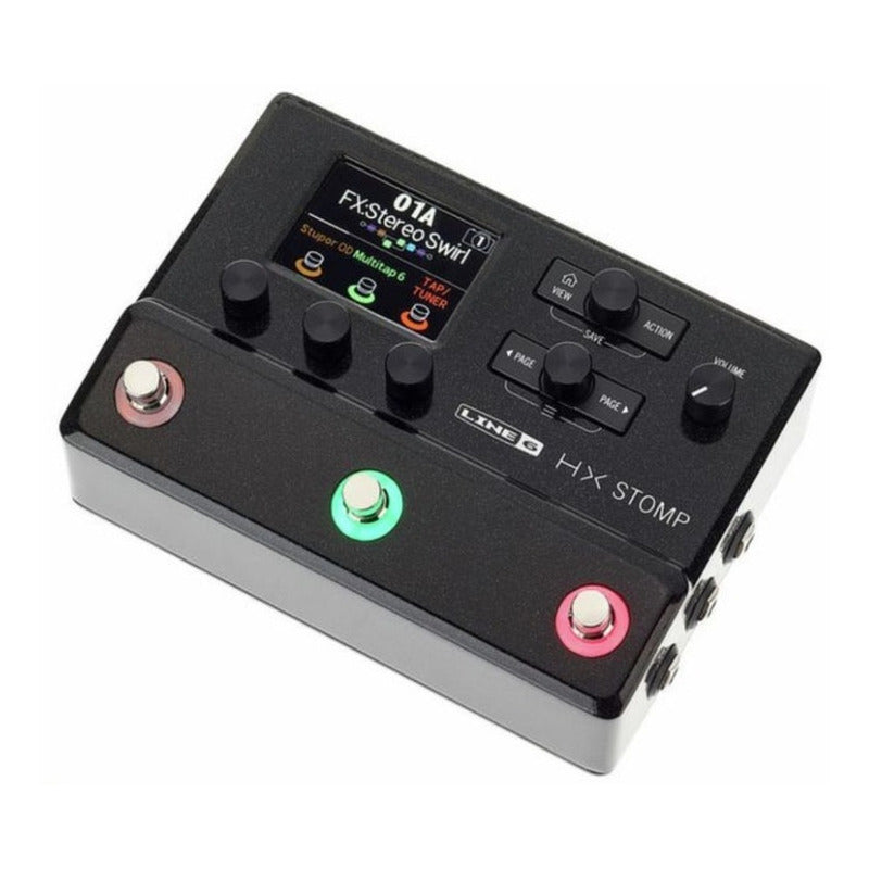 Line 6 Hx Stomp Pedal De Efectos Negro